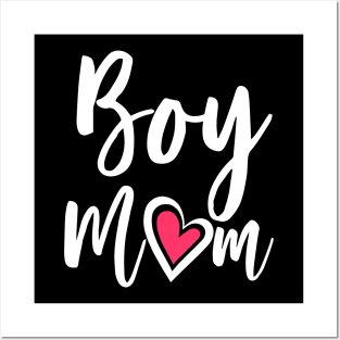 Boy Mom. Mother's Day Gift. Posters and Art